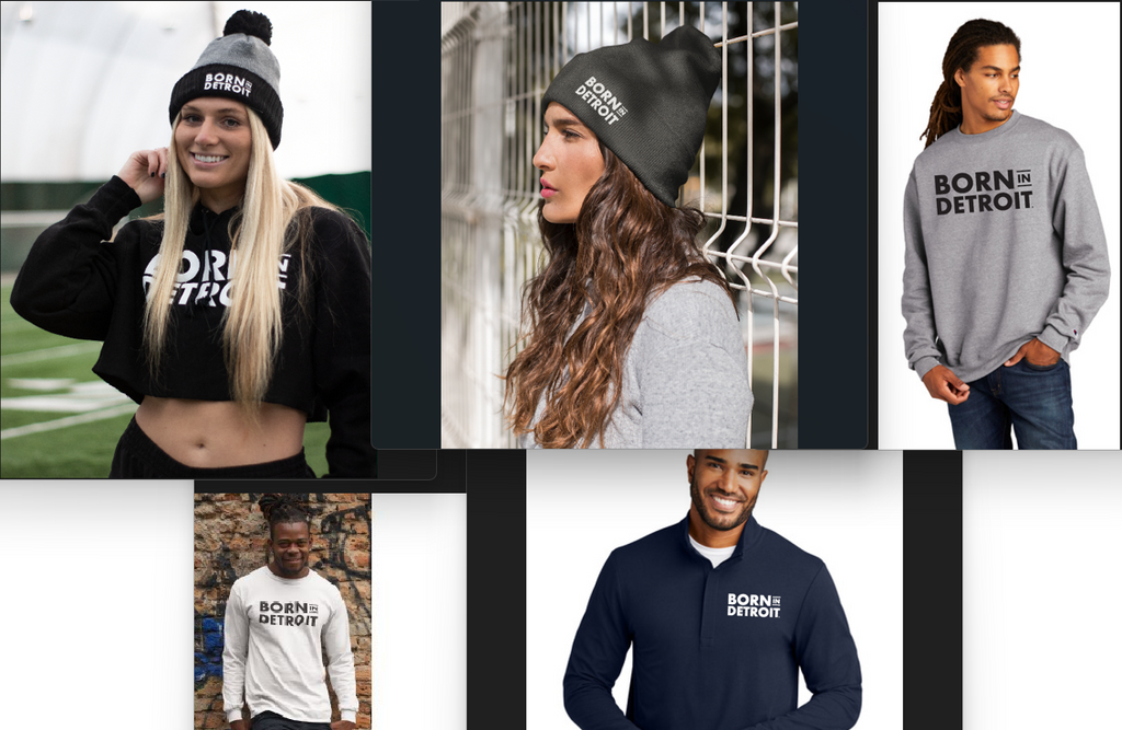 Local apparel company Born In Detroit is now available in Meijer